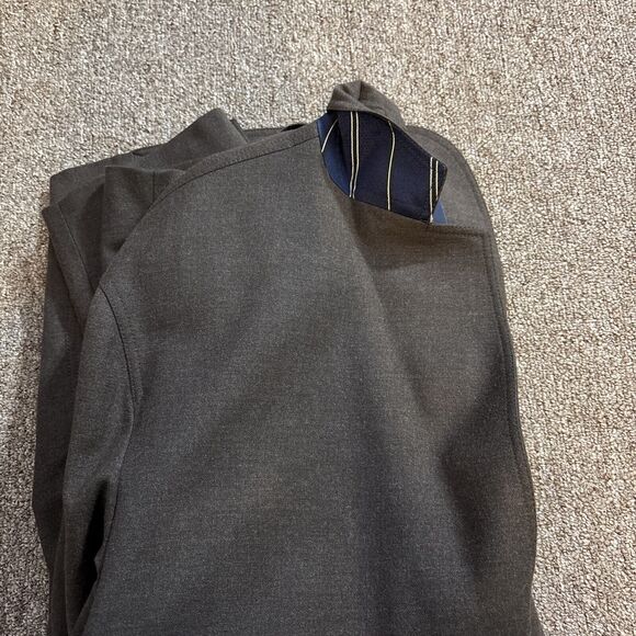 Faconnable Wool Blend Three-Button Blazer - Tall See Photos - See Measurements - Picture 14 of 14